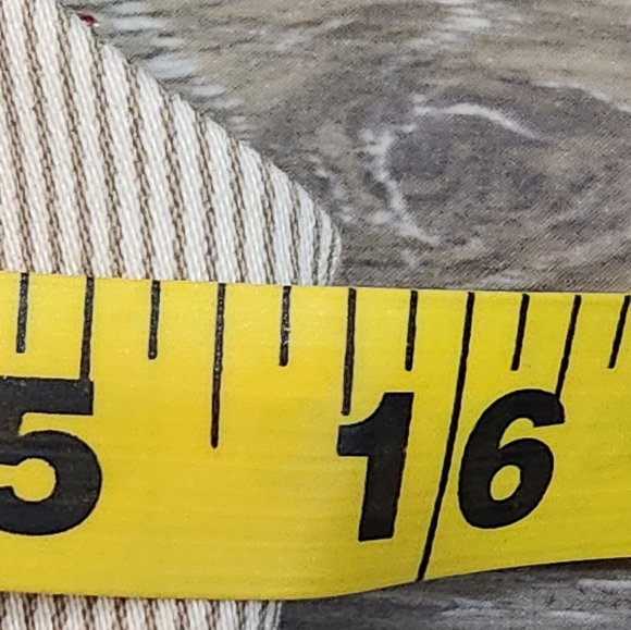 We The Free Beige Button-Up Pinstrupe Vest Size Medium - Picture 4 of 8